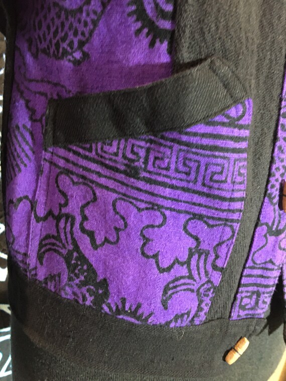 Purple Pisces Nepal jacket cotton - image 8