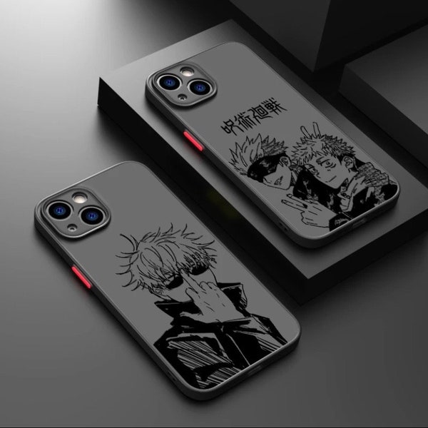 Coque de portable Jujutsu Kaisen de haute qualité pour chaque iPhone