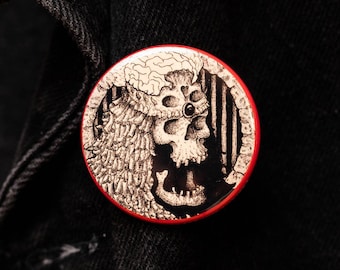 Necromancer 1.75” Pin