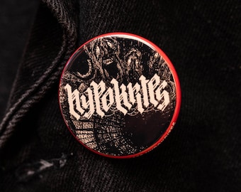 Magog Artwork Hypokrites Logo 1.75” Pin