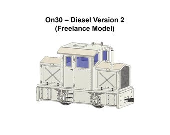 On30 - Versão Diesel 2 com Mecanismo de Bonde Bachmann