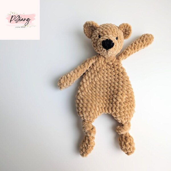 Dreamy Hugs: Crochet Pattern for Teddy Bear Comforter