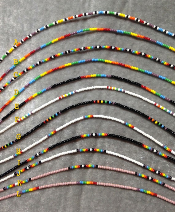 Rainbow Bead Layering Neckace Rainbow Bead Layering Neckace