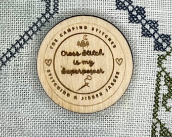 Needle minder - Cross Stitch Is My Superpower magnetic