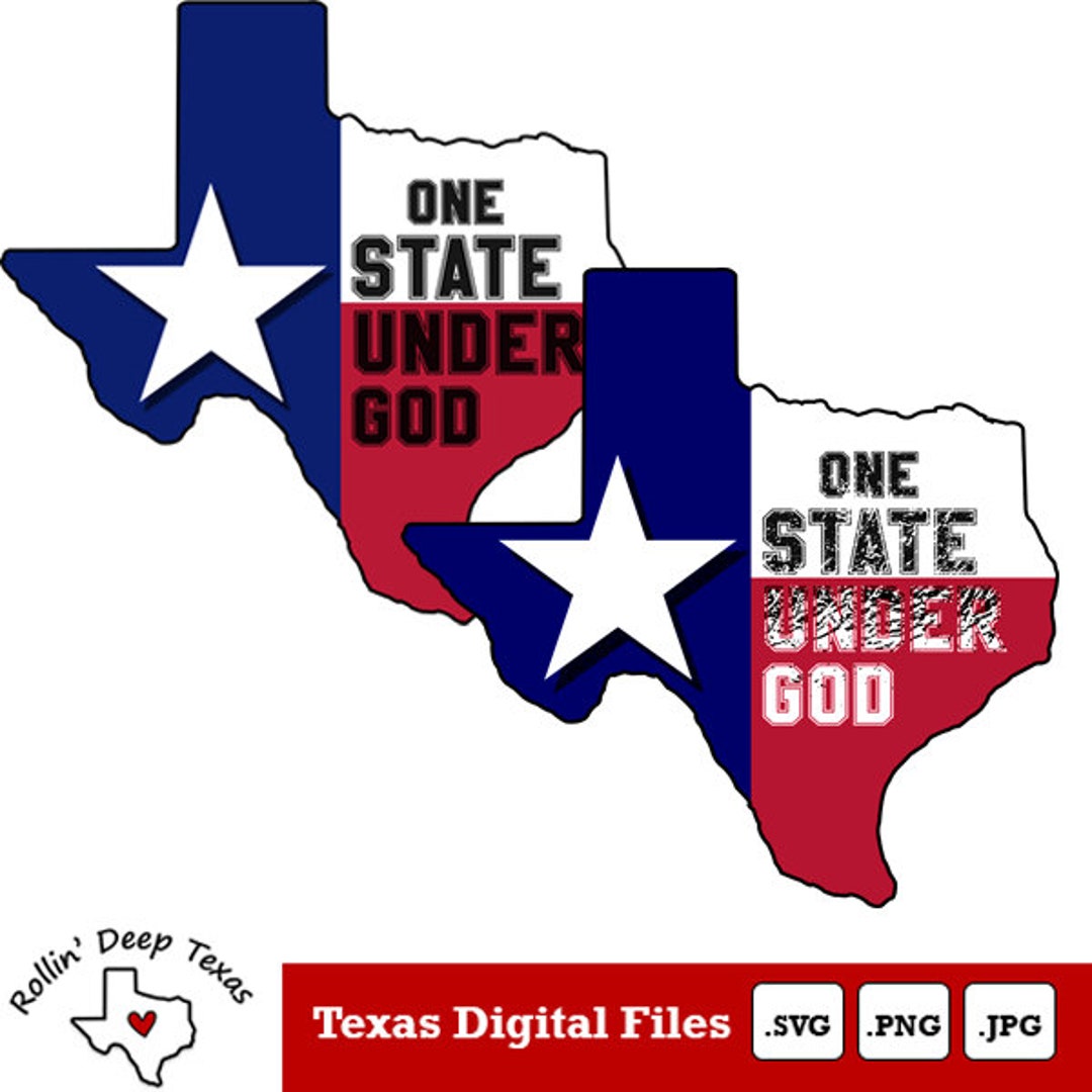 Texas Color Flag Outline SVG/PNG/JPG Files Texas Cut Files United ...