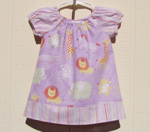 purple peasant dress