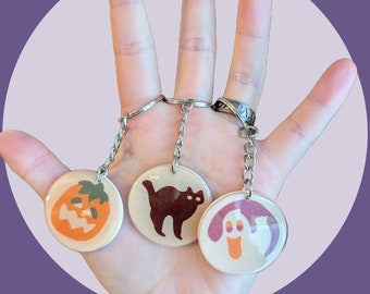 Halloween Cookie Keychains