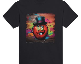 Graffiti-T-shirt van Apple