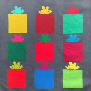 PDF Gift Wrap Shop Quilt Pattern Digital Download by Emily Quilts