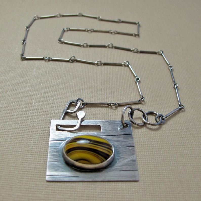 Zen Garden Necklace Etsy