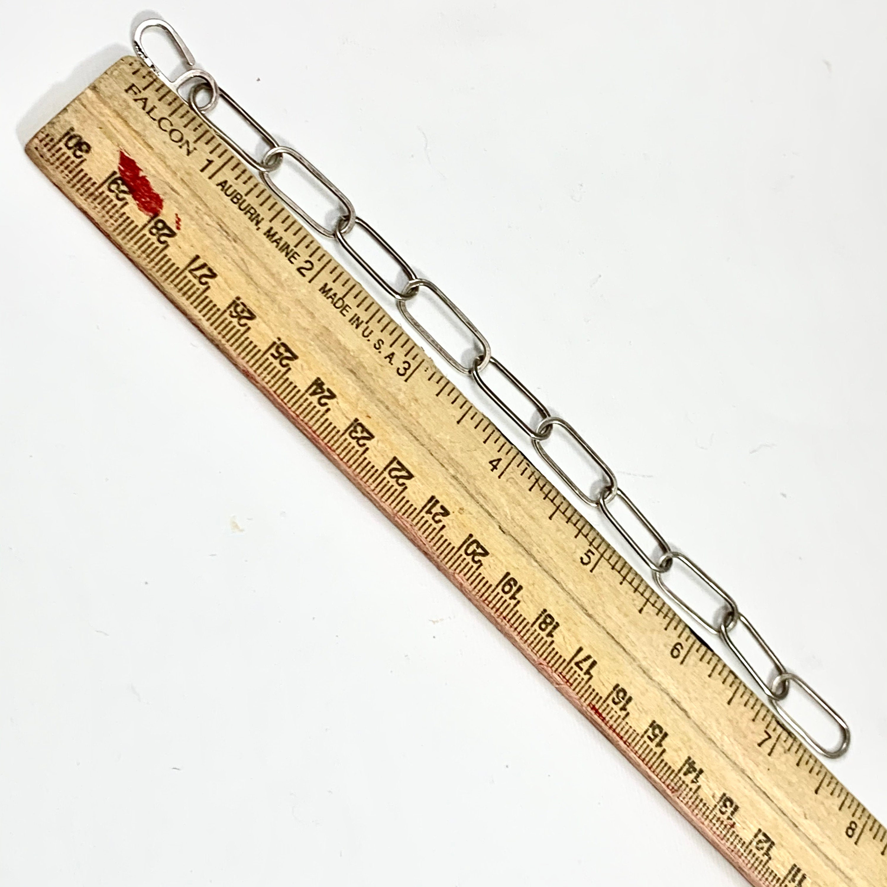 Bracciale Catena A Stella In Argento 925 – Regolabile 16-19 Cm, Maglia Paperclip, Confezione Regalo Wanda Argento