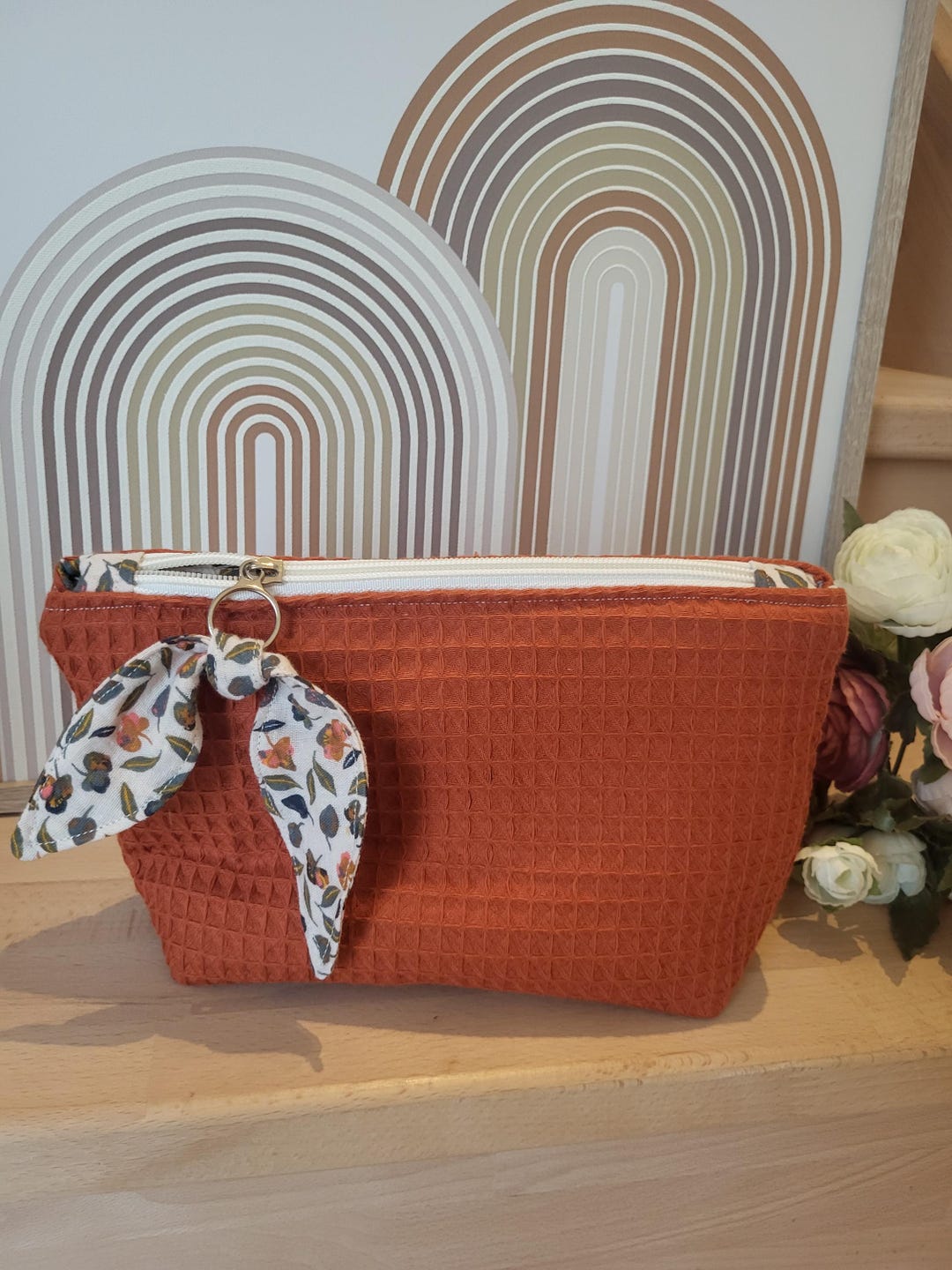 Rust Honeycomb Pouches - Etsy