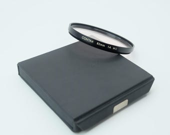 Filtro CONTAX 1A MC 82 mm con estuche