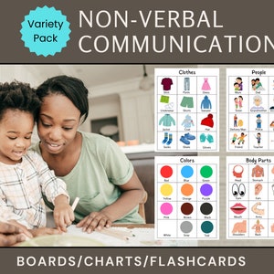 Visuelle Kommunikationstafeln für Autismus, Flashkarten für Kinder, nichtverbale Therapiekarten, Unterstützung für minimale Kommunikationsfähigkeiten