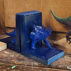 Dinosaur Bookends