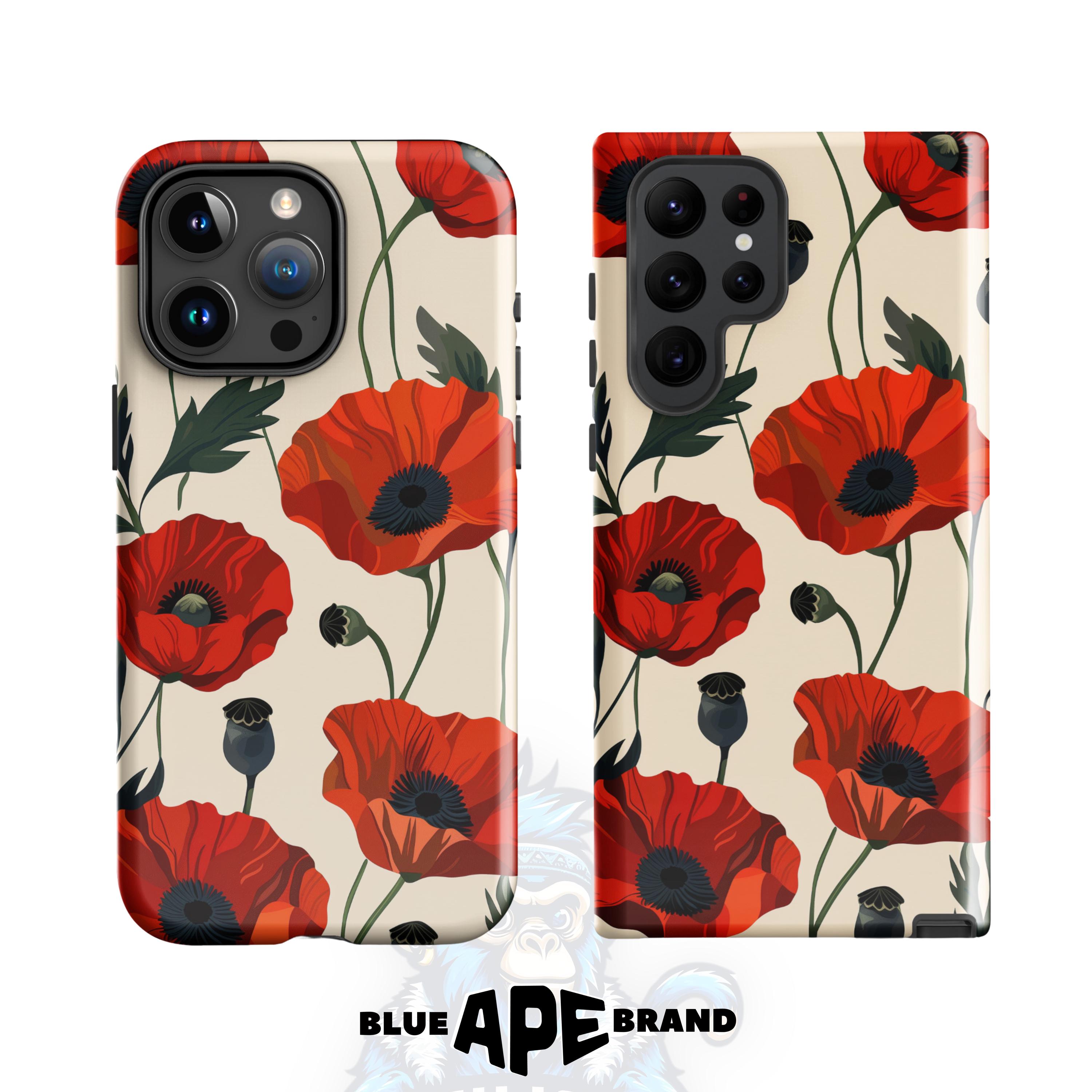 Scarlet Symphony Phone Case | Red Poppy Floral Design | iPhone & Samsung Galaxy - Etsy Scarlet Symphony Phone Case | Red Poppy Floral Design | iPhone & Samsung Galaxy - Etsy