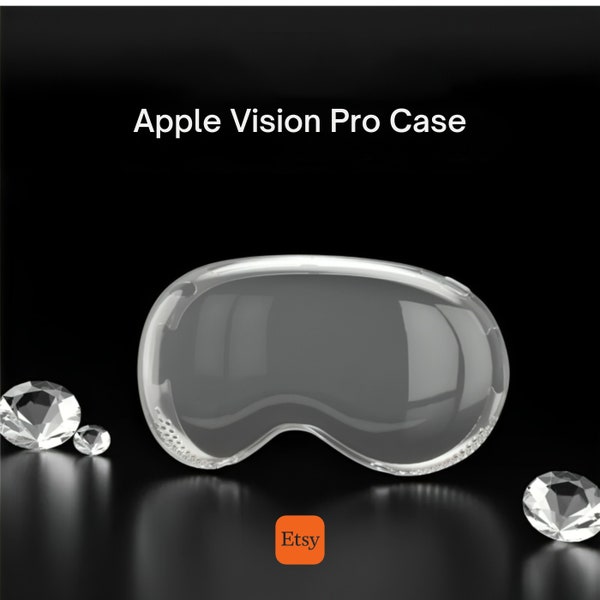 Transparent Soft Case for Apple Vision Pro VR , Apple Vision Pro Case , Scratch-Resistant Protective Shell, Protective Case , Clear Case