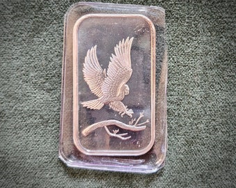 SilverTowne Silver 99.99% 1 Troy Ounce Pure Silver Eagle Bar