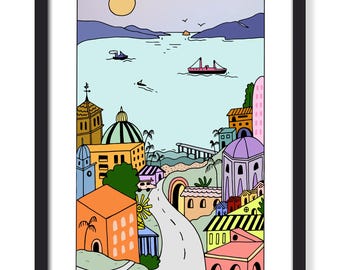 San Francisco Bay - Art Print
