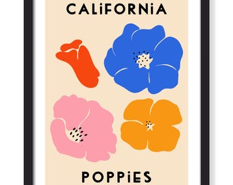 California Poppies - Art Print