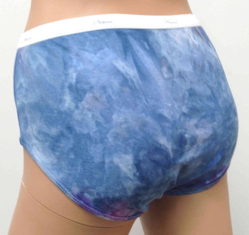 Panties Size 7 L Hand Dyed Hanes Large Ladies Womens Underwear Underpants Skivvies Briefs Full Coverage Modest Valentine/'s Day for Her