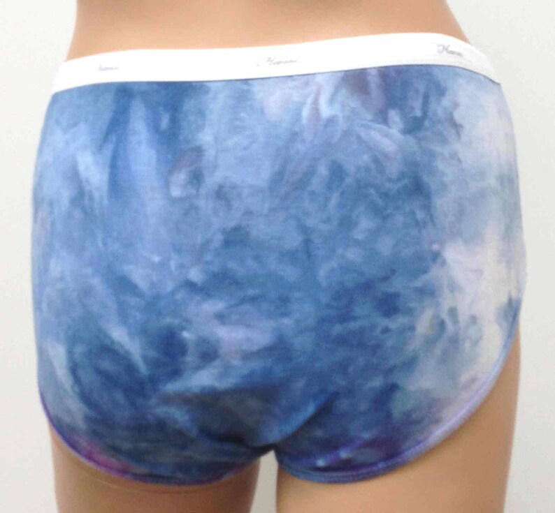 Panties Size 7 L Hand Dyed Hanes Large Ladies Womens Underwear Underpants Skivvies Briefs Full Coverage Modest Valentine/'s Day for Her