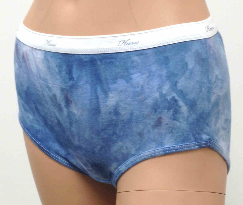 Panties Size 7 L Hand Dyed Hanes Large Ladies Womens Underwear Underpants Skivvies Briefs Full Coverage Modest Valentine/'s Day for Her