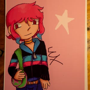 6x9 Ramona flowers print