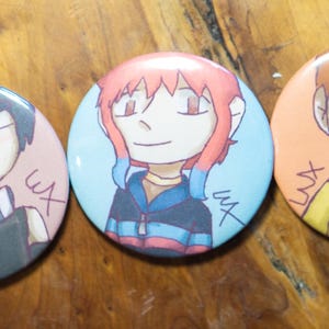 Scott Pilgrim button pin