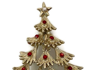 Vintage Christmas Tree Pin - Gerry's Women's Holiday Jewelry