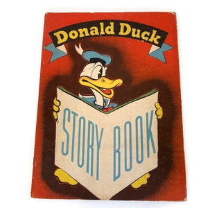 Vintage 1937 Donald Duck and his Friends Story Book