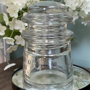 Antique Whitall Tatum Co., No 9  Glass Insulator