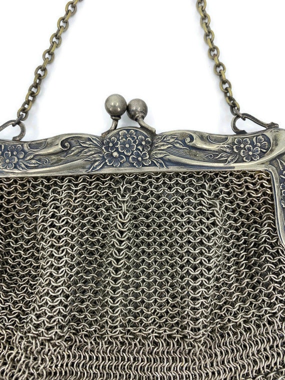The Camelia pure sterling silver purse — KO Jewellery