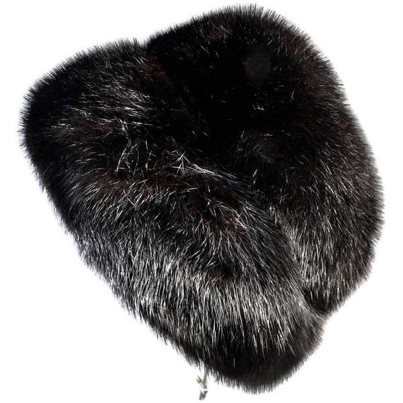 Vintage Dior Fur Hat - Christian Dior chapeaux Par