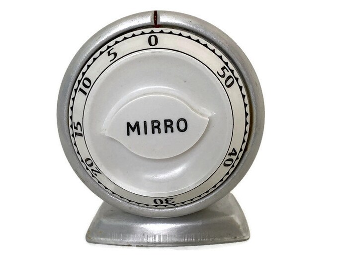 Vintage Mirro Matic Kitchen Timer 1950s Kitchen Collectible Etsy
