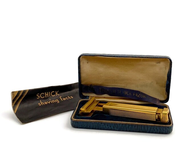 Schick Type Razor Antique Schick Repeating Razor Type B2 With Case and Instructions 1920s ...