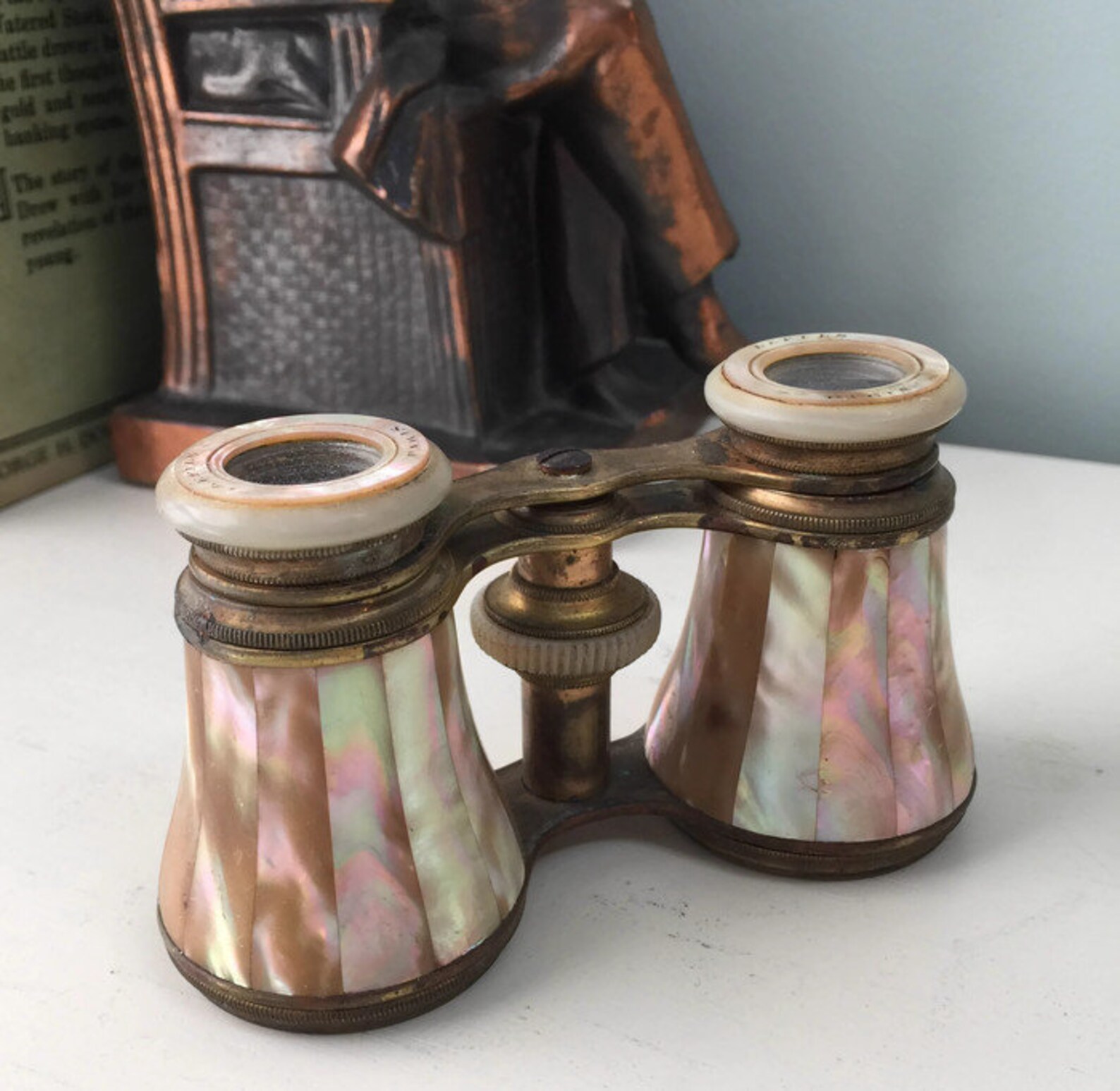 Antique French Opera Glasses Lefils Paris Ladies Binoculars Etsy