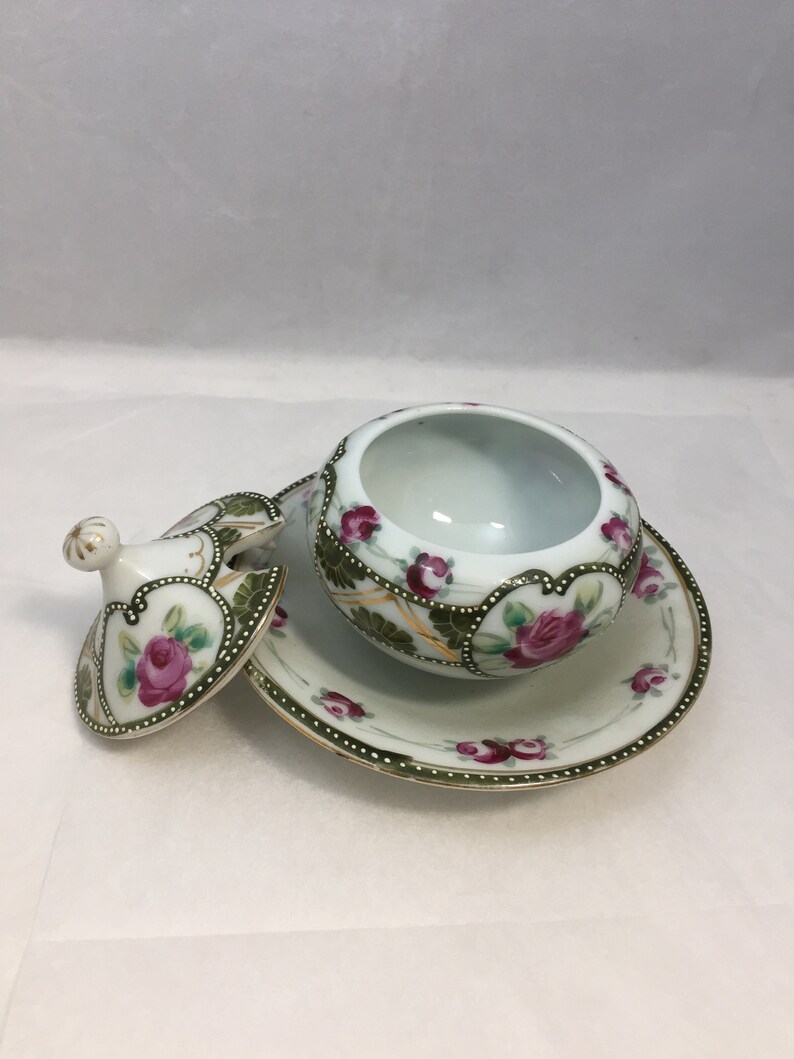 Vintage Nippon Condiment Dish Mustard or Jam Server Hand - Etsy