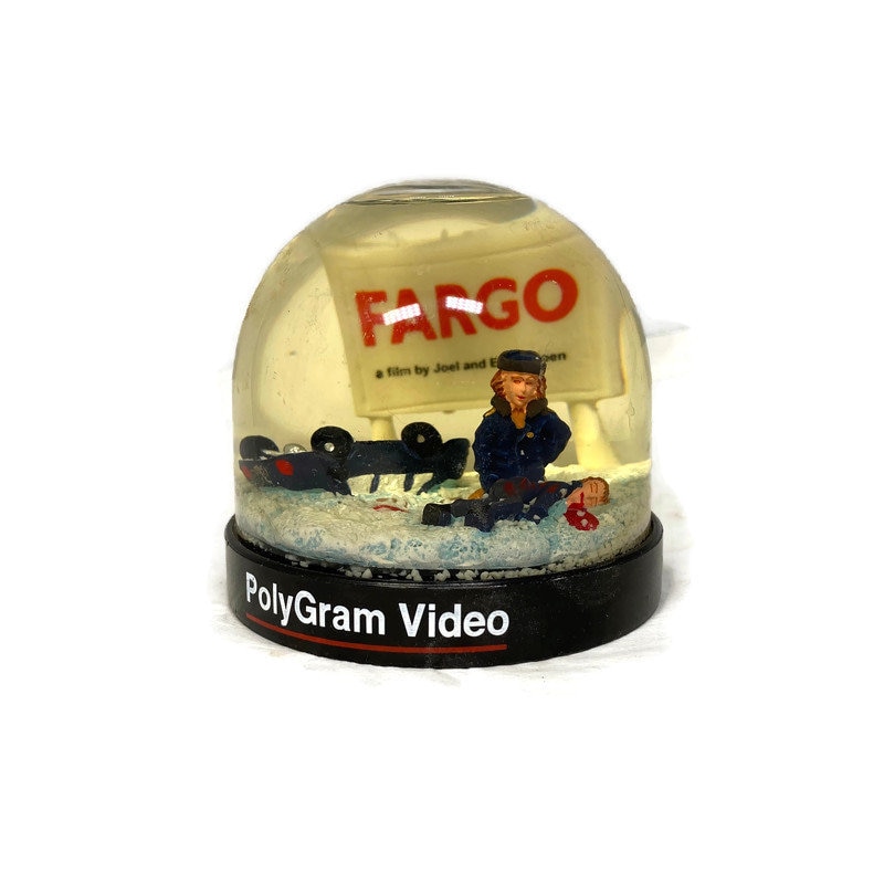 Vintage Fargo Snow Globe - Etsy
