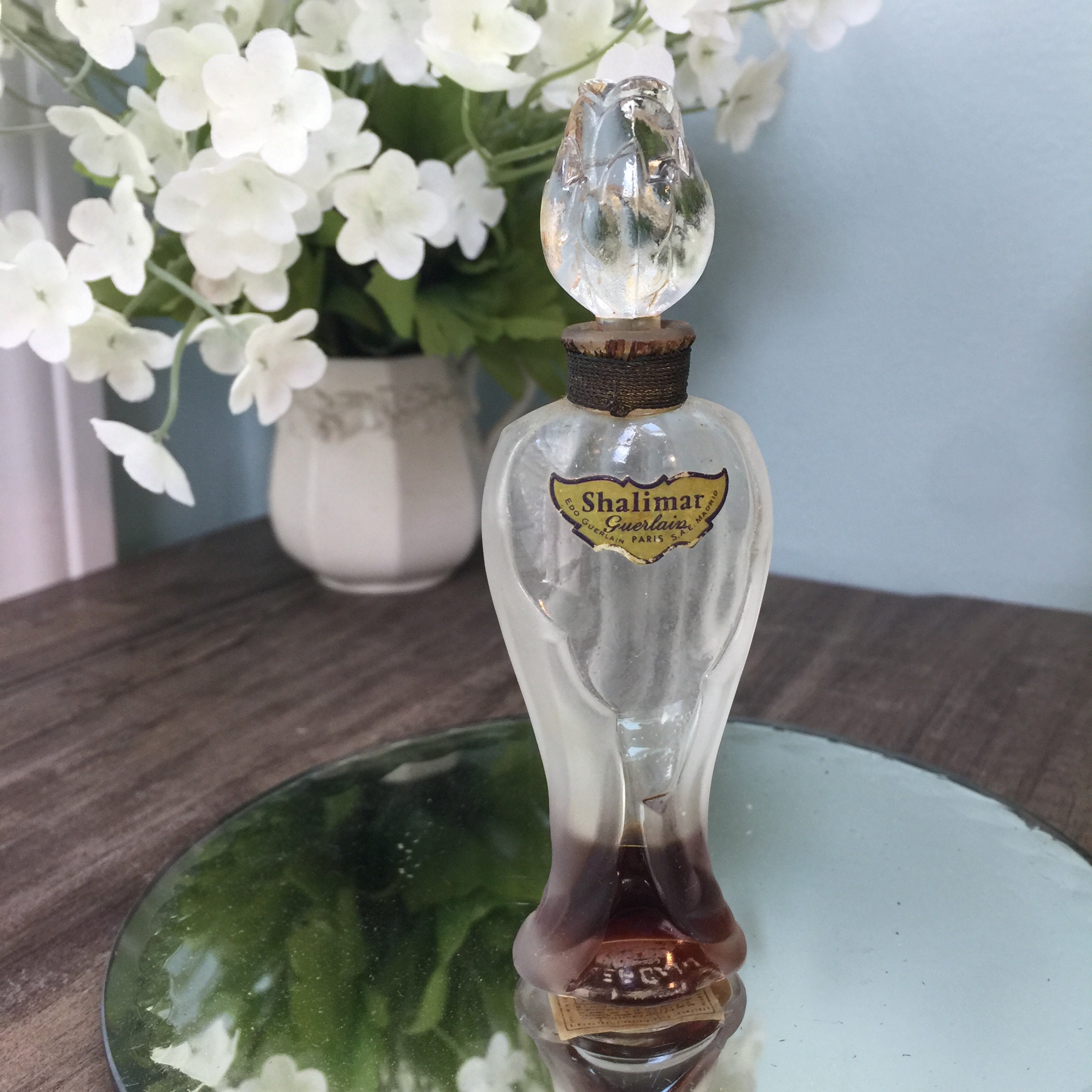 Vintage Shalimar Perfume Guerlain Paris Original Fragrance | Etsy
