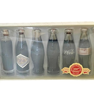 Vintage Coca Cola Bottles Collectible Miniatures