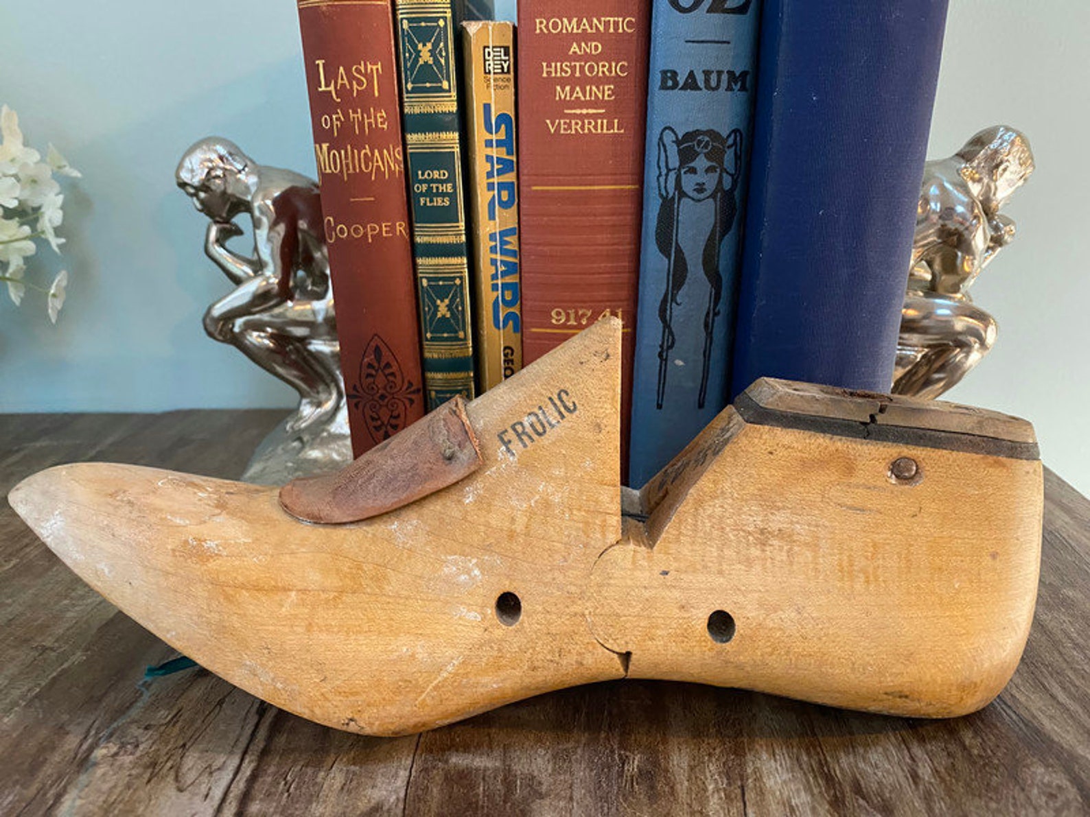 Vintage Wood Shoe Mold Etsy