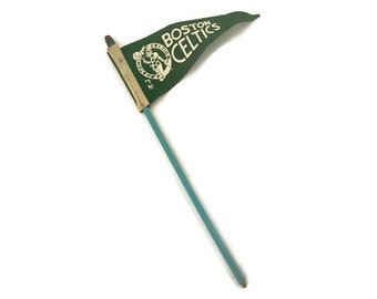 Vintage Boston Celtics Pencil Pennant