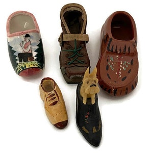 Vintage Miniature Shoe Collection
