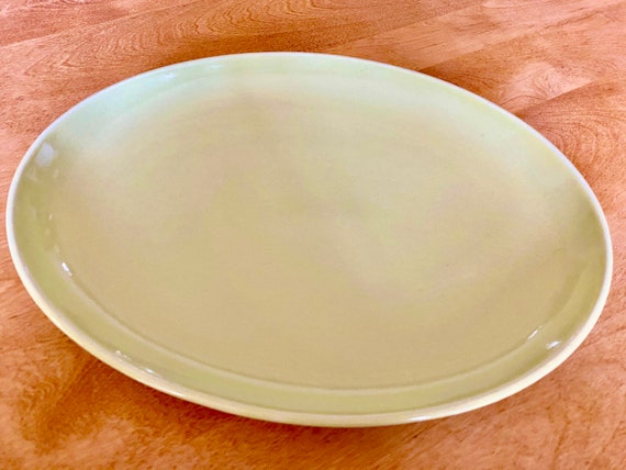 Mid Century Russel Wright Serving Platter by Iroquois in Yellow