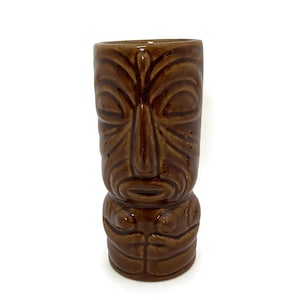 Vintage Ceramic Tiki Mug Skyy Advertising