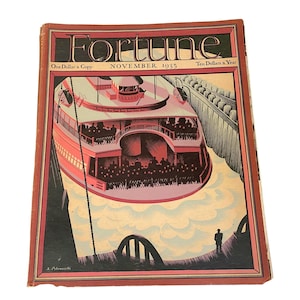 Vintage Fortune Magazine, November 1935 Edition