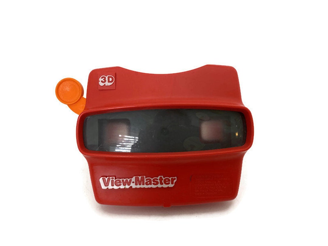 Vintage View Master 10 Reels 3D Photo Slide Viewer Ephemera