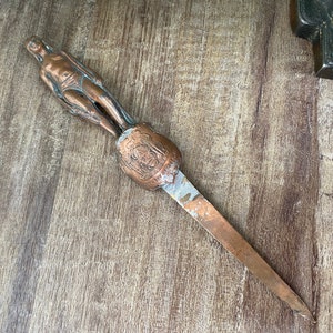 Antique Boothbay Harbor Maine Souvenir Letter Opener