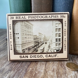 Antique San Diego California Photo Miniatures 20 Photos
